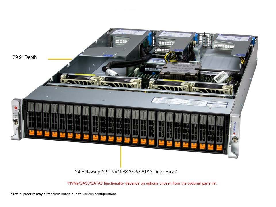 Сервер Supermicro 2U Hyper A+ Server (AS -2115HS-TNR) — фото 1