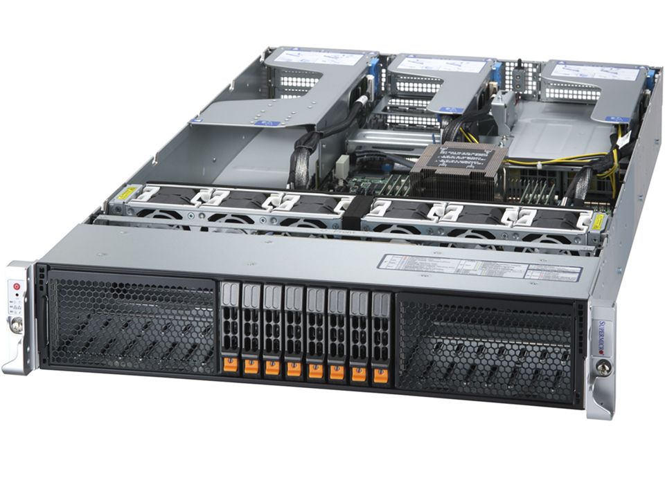 Сервер Supermicro 2U Rack SuperWorkstation (AS -2115HV-TNRT) — фото 1