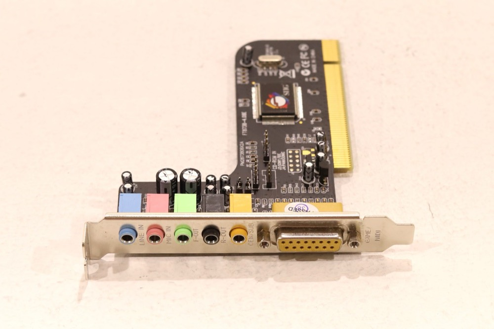 Плата SIIG SoundWave ATF2528X 5.1 Channel PCI Sound Card P/N: IC-510012-S2 Tested — фото 2