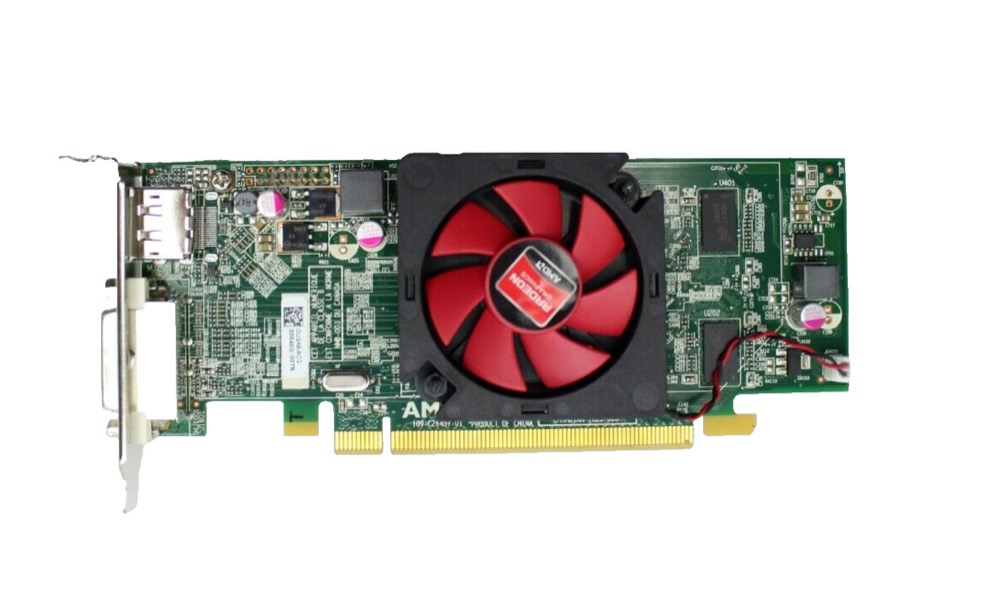 Плата Dell AMD Radeon ATI-102-C26405 / HD 7470 1GB Low Profile Video Card DP/N 01KN8G — фото 1