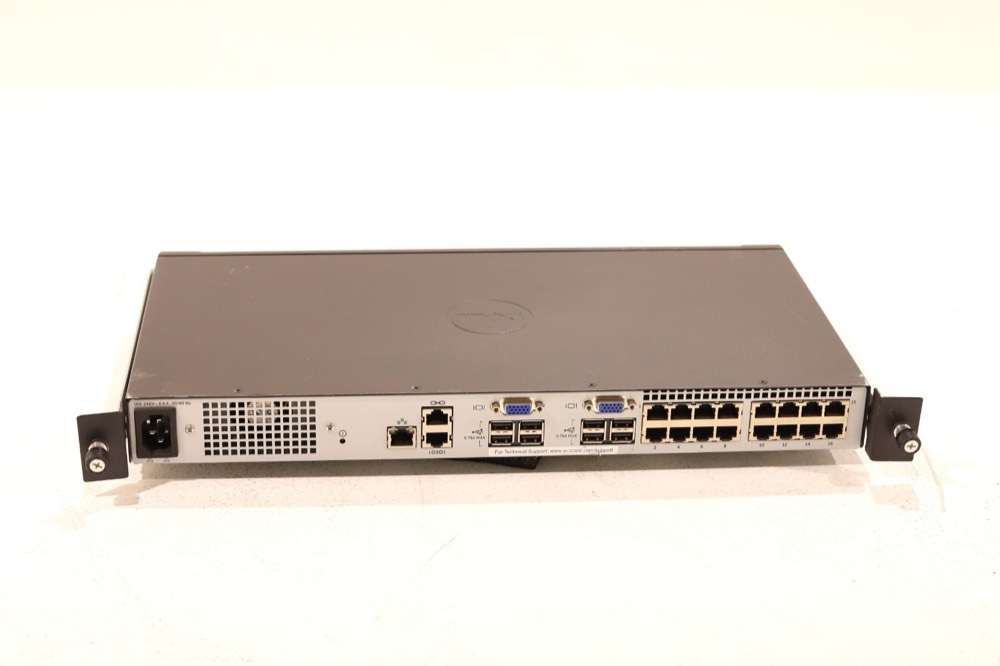 Коммутатор Dell Avocent AV2216 16-Port 10/100 Mbps USB Analog KVM Networking Switch W/Ears — фото 3