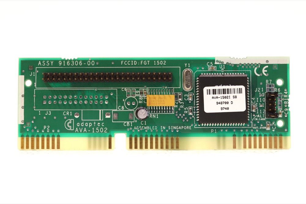 Адаптер Adaptec AVA-1502 16-Bit ISA SCSI Host Adapter P/N: AVA-1502 Tested Working — фото 1