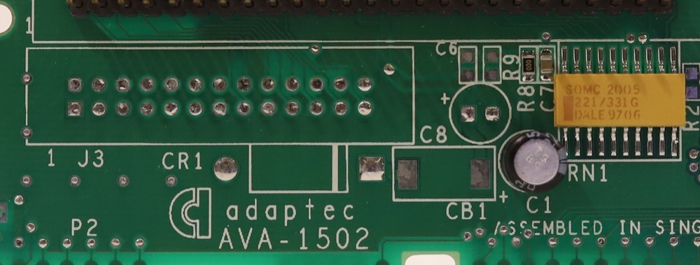 Адаптер Adaptec AVA-1502 16-Bit ISA SCSI Host Adapter P/N: AVA-1502 Tested Working — фото 3