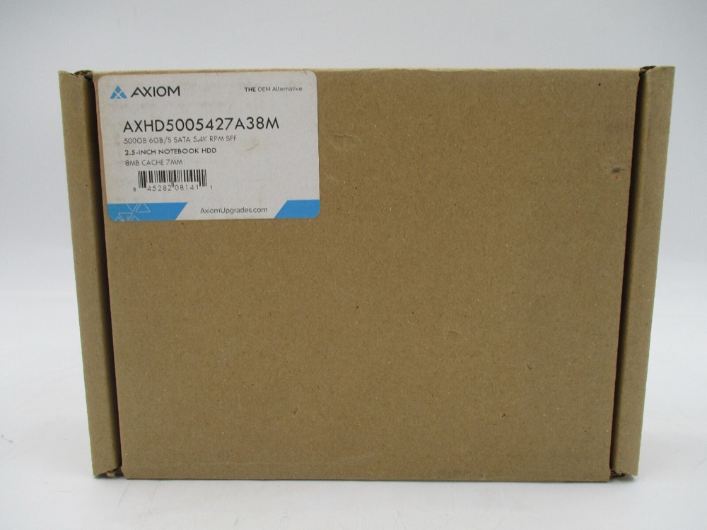 Жёсткий диск Axiom AXHD5005427A38M 500GB 2.5" 6Gb/s 8 MB 5.4K RPM SFF Notebook SATA HDD — фото 1