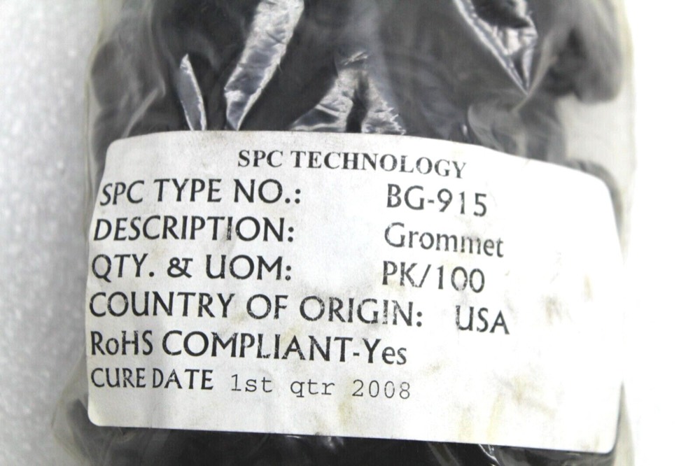 Компонент BG-915 SPC TECHNOLOGY GROMMET 100 COUNT PACK — фото 1