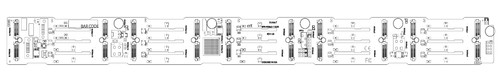 Бэкплейн Supermicro BPN-NVME3-116UN 20 портов NVMe 1U (CSE116U) — фото 1