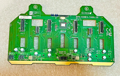 SSD-накопитель SSD Supermicro BPN-NVME5-749N-S8 8-port 3.5" LFF direct-attached HDD SAS4/NVMe Gen5 — фото 1