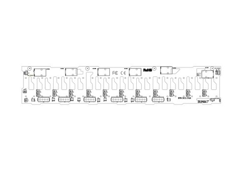 Комплектующая *NEW* SuperMicro BPN-SAS3-216A Backplane — фото 1