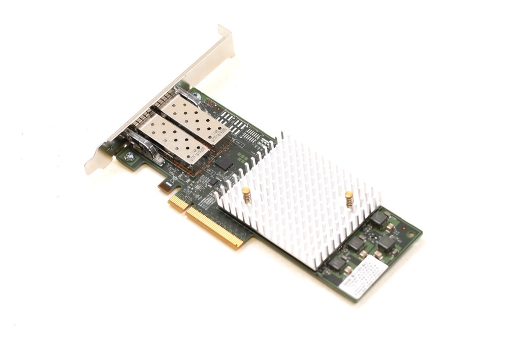 Трансивер Brocade BR-18602 Dual-Port 16GbE SFP PCIe Network Adapter P/N: 80-1006036-02 — фото 1