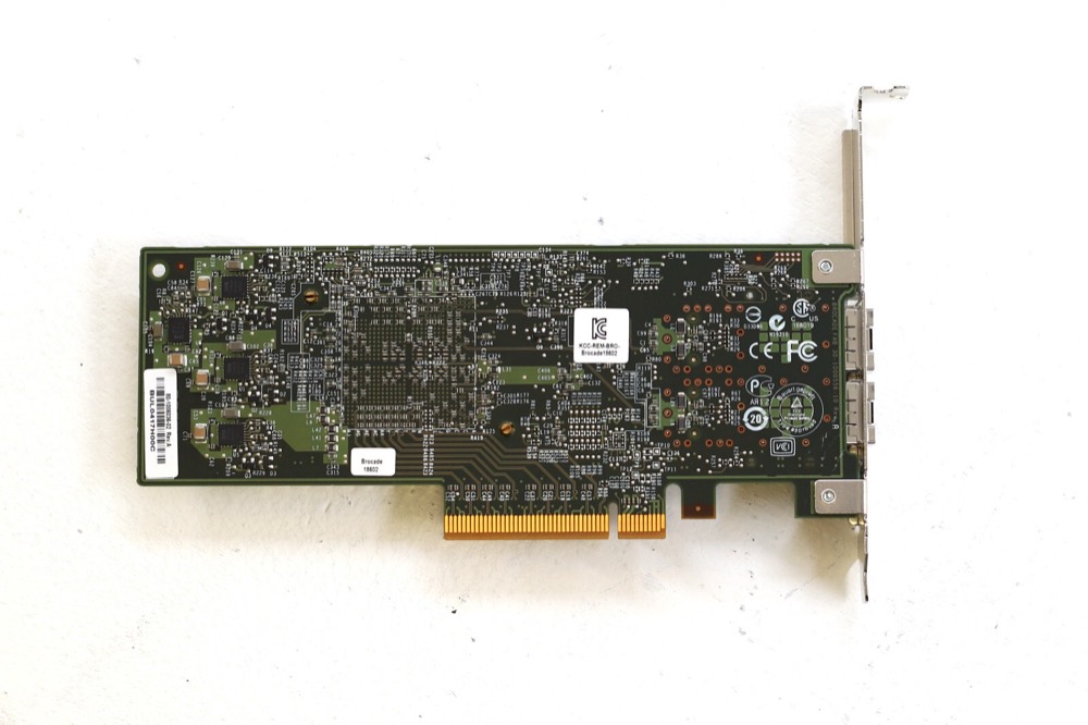 Трансивер Brocade BR-18602 Dual-Port 16GbE SFP PCIe Network Adapter P/N: 80-1006036-02 — фото 3