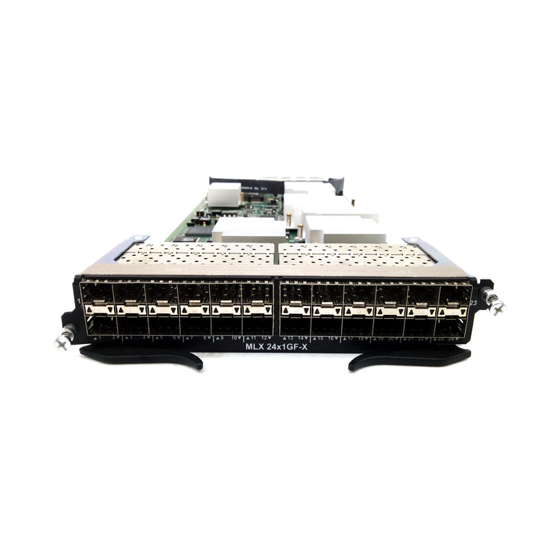 Трансивер Brocade BR-MLX-1GFX24-X-ML 24-port FE/GbE (SFP) MOD W/ IPv4/IPv6/MPLS DML — фото 1