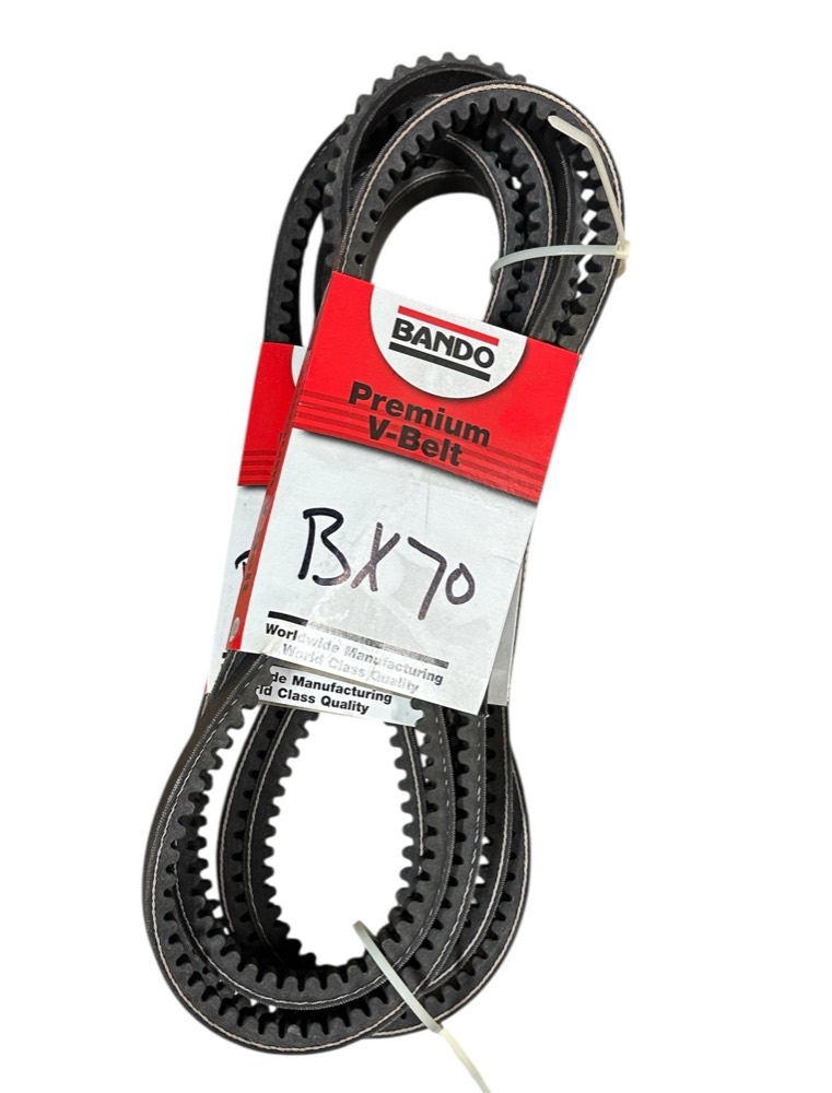 Компонент BX-70 Bando BX70 , BX-70 , BX 70 Cogged Classical V-Belt 5/8" X 73" QTY 3 — фото 1