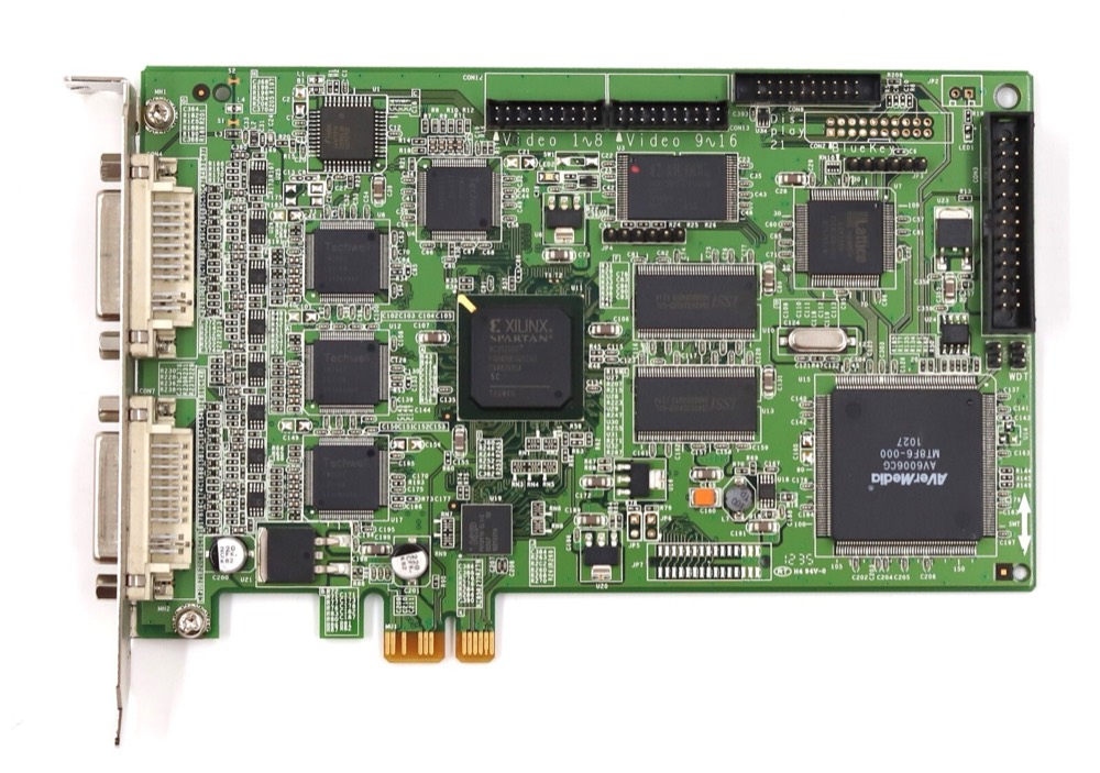 Плата AverMedia C136-D Dual-Port DVI 16-Channel PCIe Video Capture Card Tested Working — фото 1