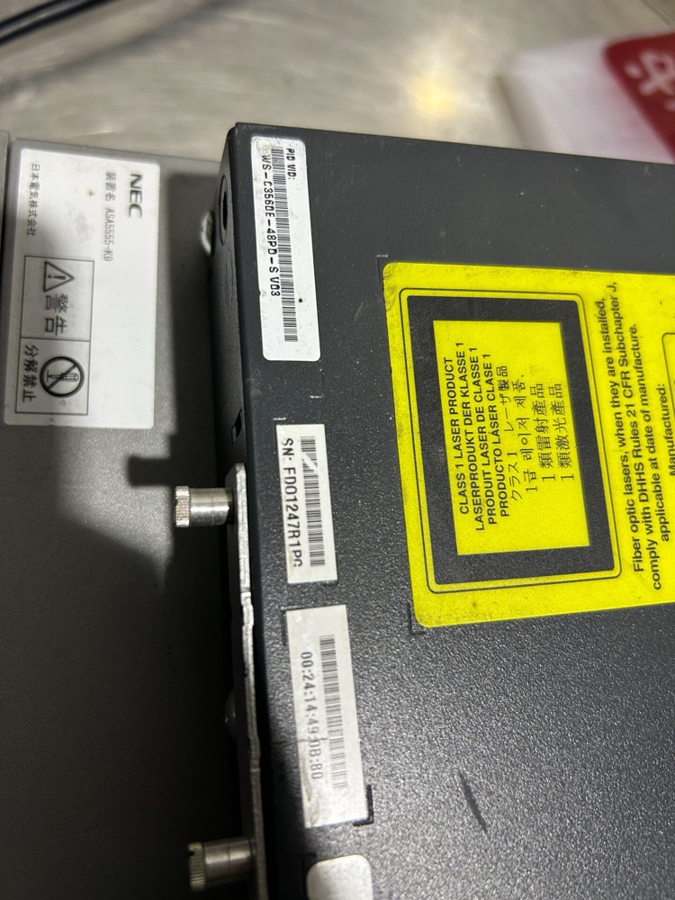 Коммутатор Cisco C3560E-24PD/48PD-S — фото 1