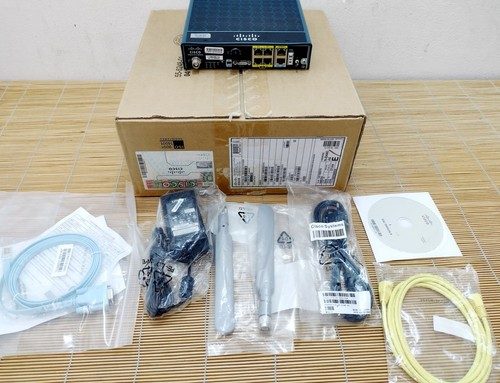Маршрутизатор Cisco C819G+7-K9, компактный, со встроенным модемом сотовой связи — фото 1