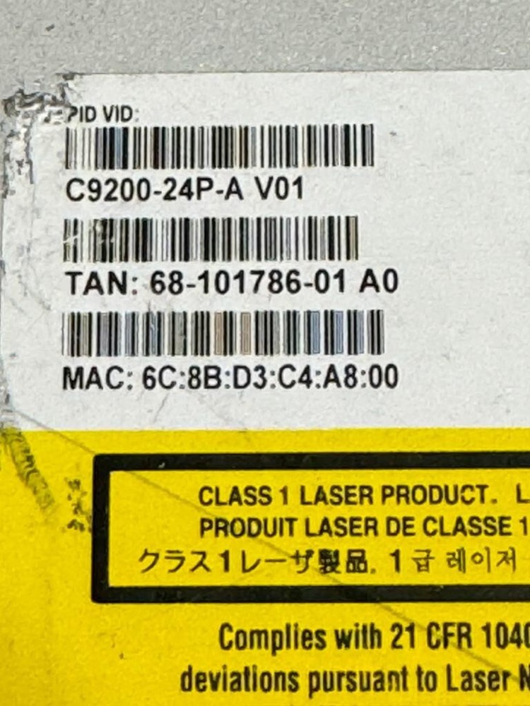 Коммутатор Cisco C9200-24P-A — фото 3