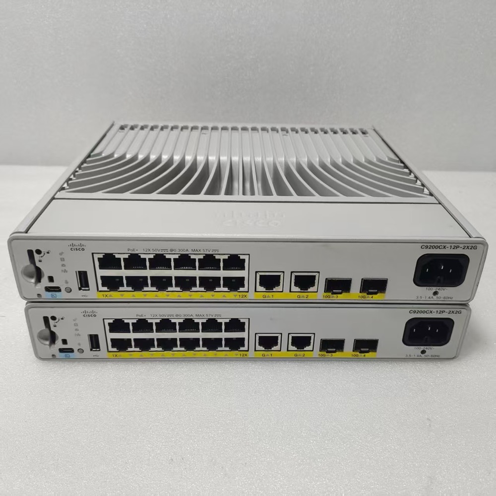 Коммутатор Cisco C9200CX-12P-2X2G — фото 2
