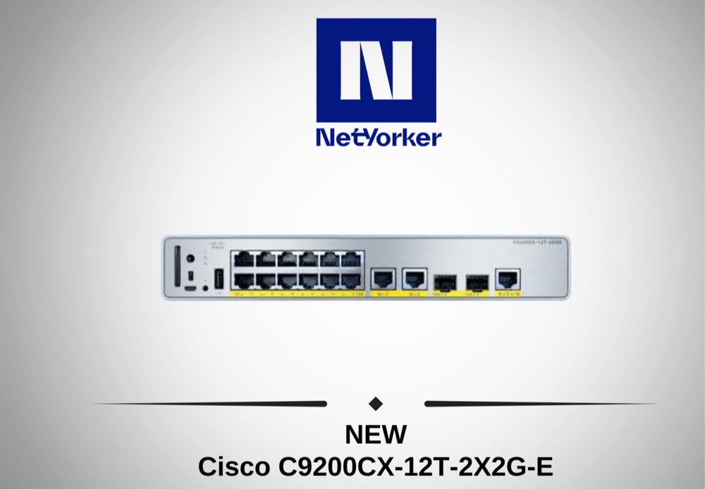 Коммутатор Cisco C9200CX-12T-2X2G-E — фото 1