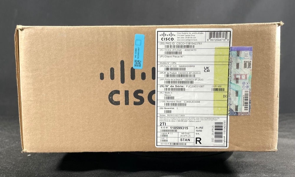 Коммутатор Cisco C9200CX-8P-2X2G-E — фото 2