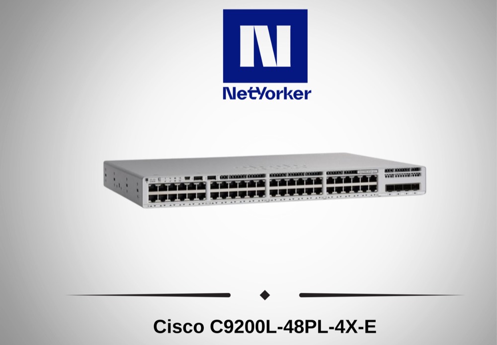 Коммутатор Cisco C9200L-48PL-4X-E — фото 1