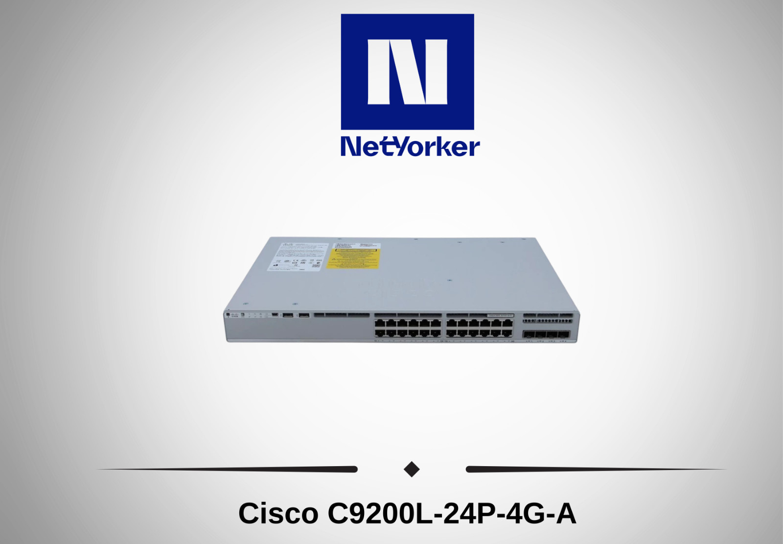 Коммутатор Cisco C9200L — фото 1