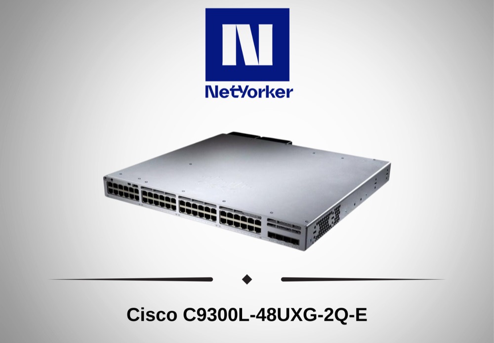 Коммутатор Cisco C9300L-48UXG-2Q-E — фото 1