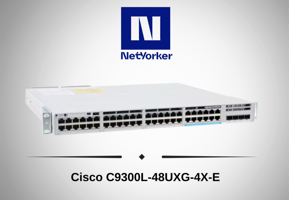 Коммутатор Cisco C9300L-48UXG-4X-E — фото 1