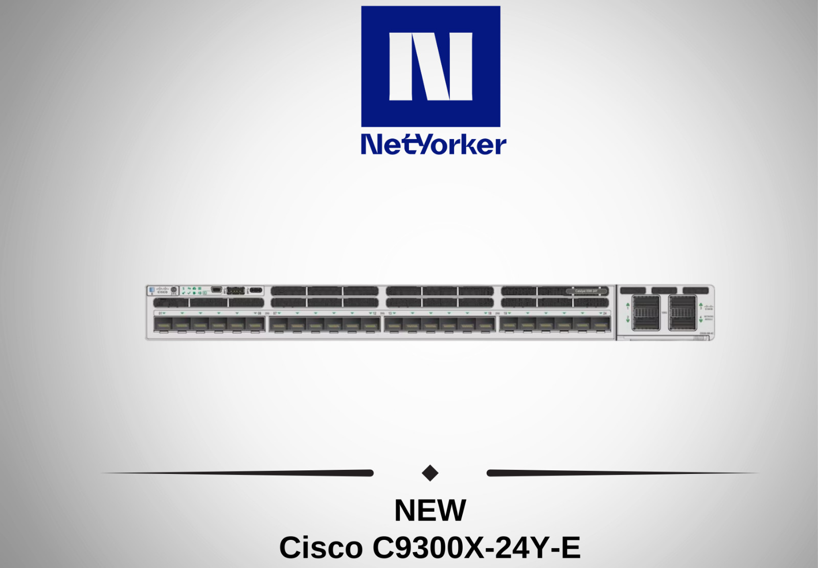 Коммутатор Cisco C9300X-24Y-E — фото 1