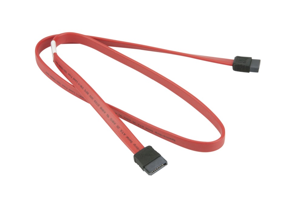 Кабель Supermicro SATA Flat Straight-Straight 57.5cm Cable (CBL-0044L) — фото 1