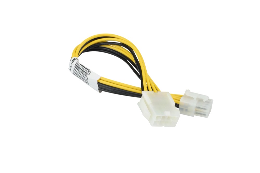 Кабель Supermicro 20cm 8-Pin Male to 8-Pin Female Power Extension Cable (CBL-0062L) — фото 1