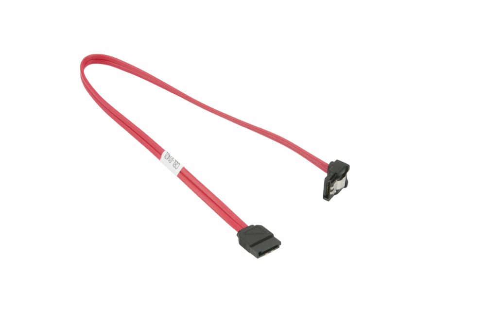 Кабель Supermicro SATA Flat Straight-Right Angle 30cm Cable (CBL-0142L) — фото 1