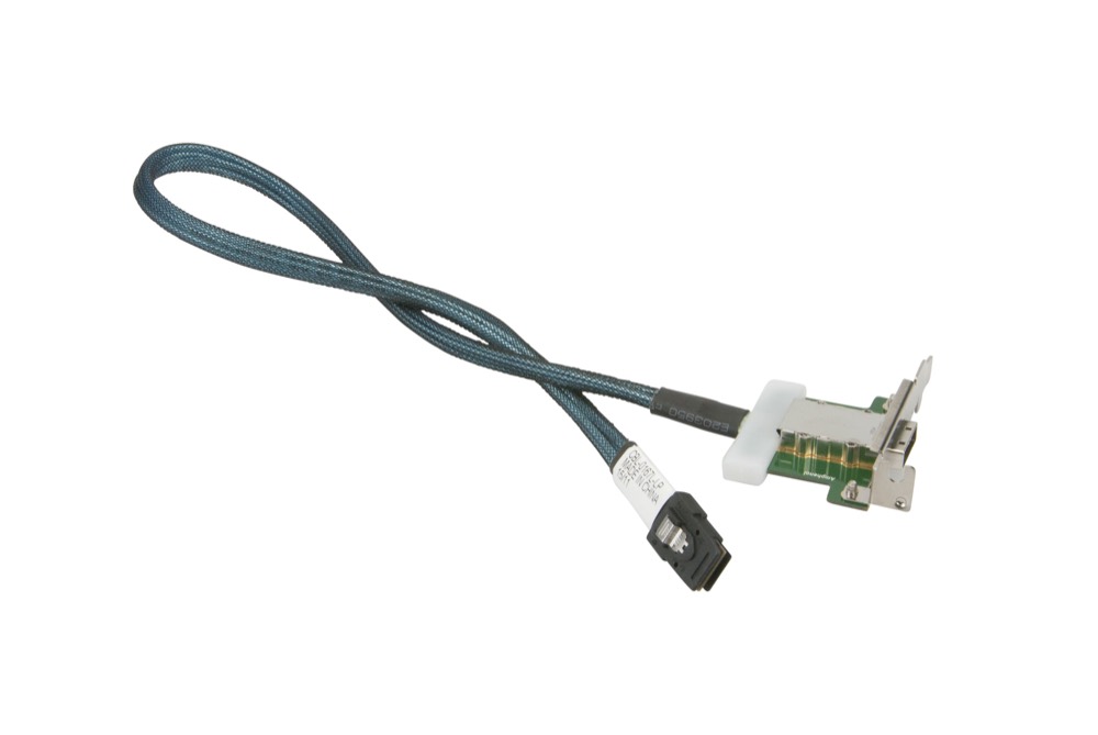 Кабель Supermicro Internal to External MiniSAS 1 Port Low Profile Cascading 61cm Cable (CBL-0167L-LP) — фото 1