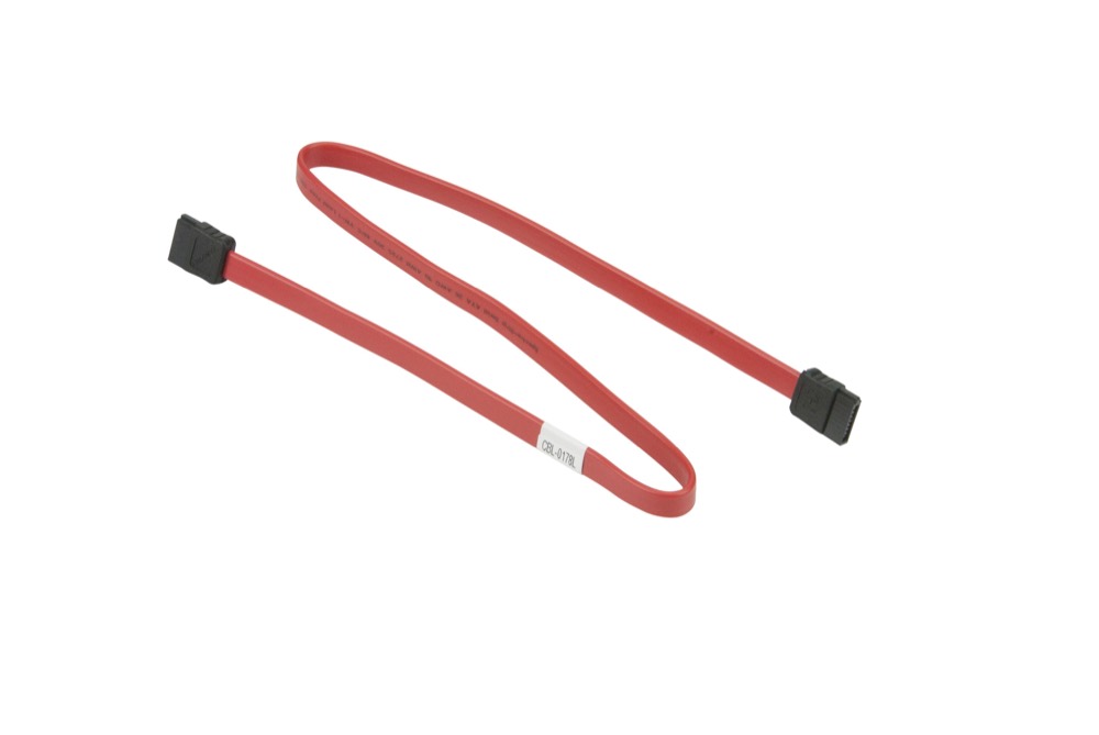 Кабель Supermicro SATA Flat Straight-Straight 48cm Cable (CBL-0178L) — фото 1
