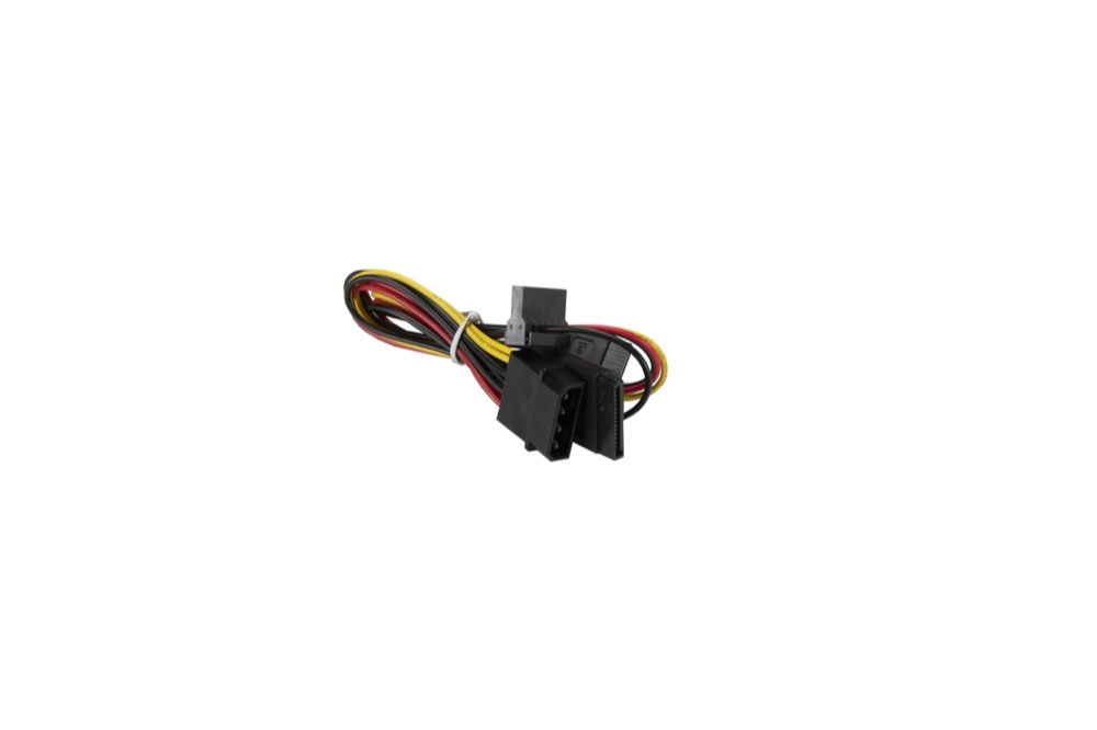 Кабель Supermicro 4-Pin Peripheral Connector to 3x SATA Power Extension 13/21/34cm Cable (CBL-0211L) — фото 1