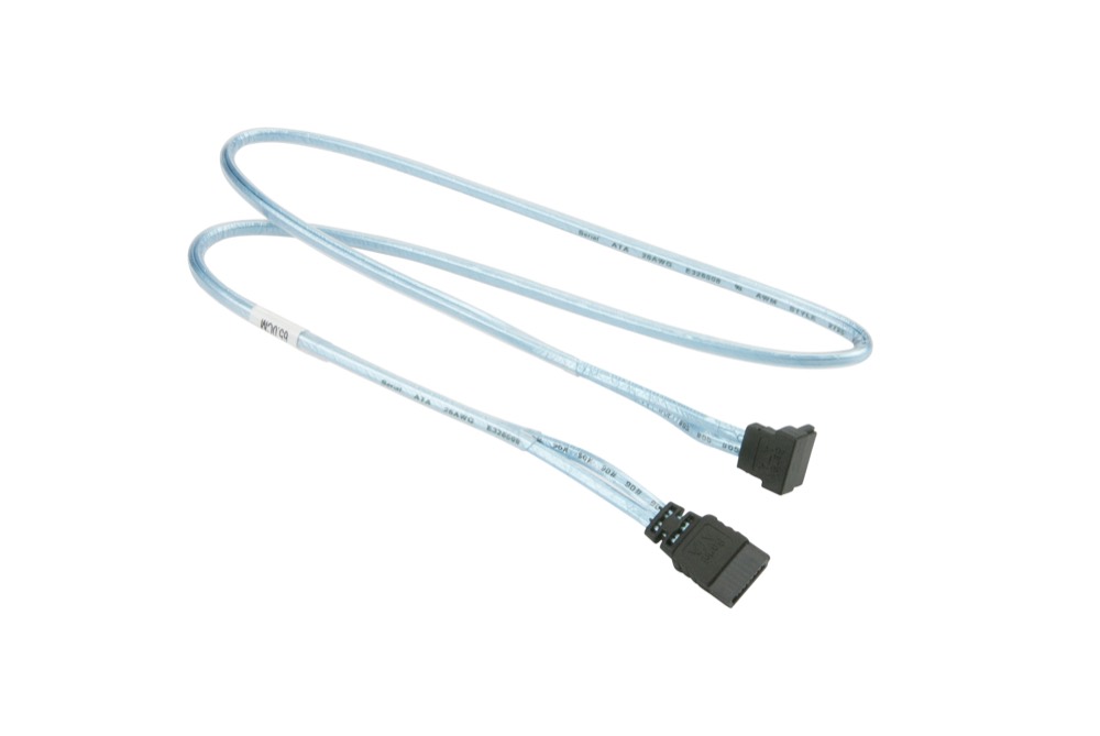Кабель Supermicro SATA Round Straight-Right Angle 65cm Cable (CBL-0230L) — фото 1