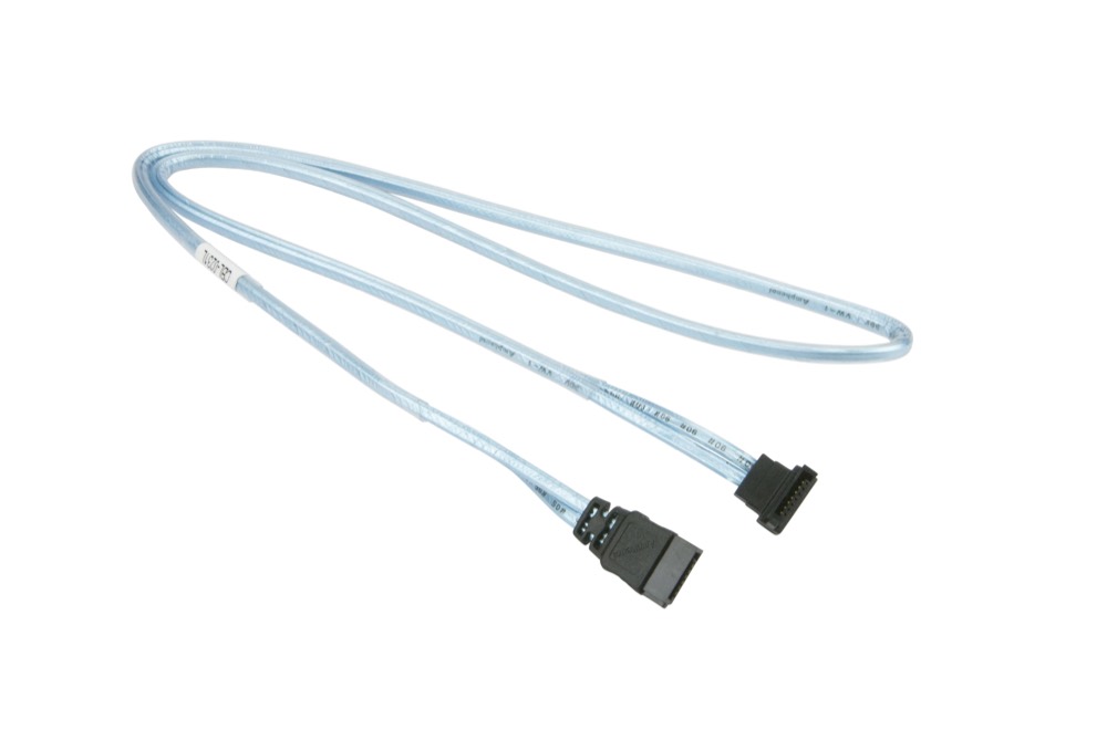 Кабель Supermicro SATA Round Straight-Right Angle 70cm Cable (CBL-0231L) — фото 1