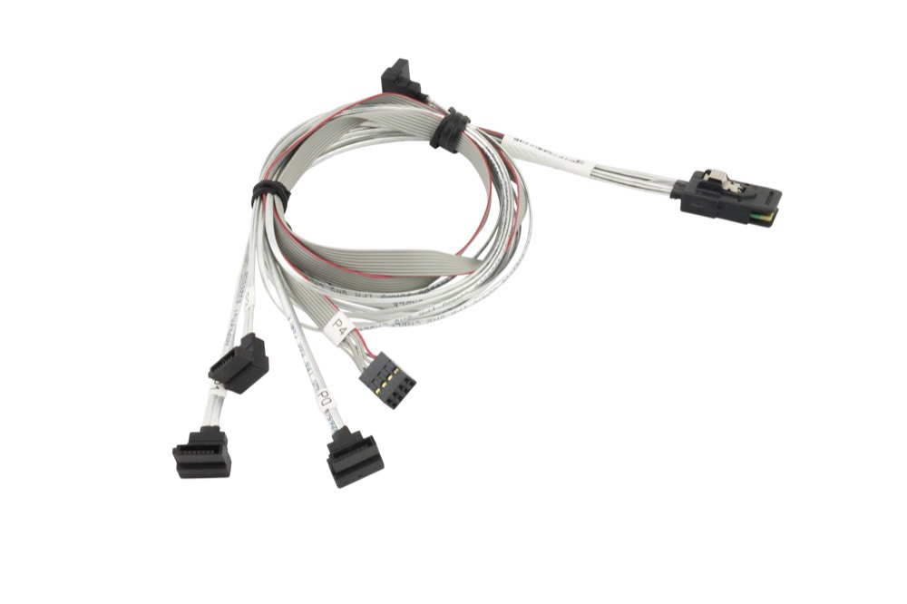 Кабель Supermicro MiniSAS to 4x SATA 70/60/50/50/70cm Cable (CBL-0288L-01) — фото 1