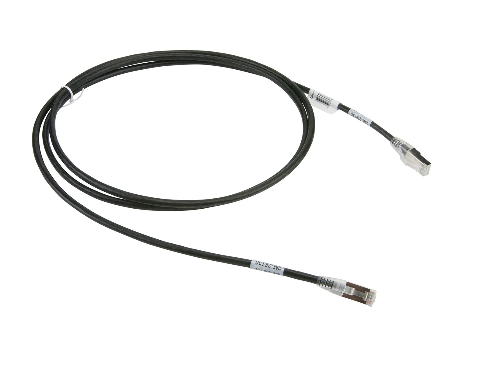 Кабель Supermicro 10G RJ45 CAT6A 2m Black Cable (CBL-C6A-BK2M) — фото 1