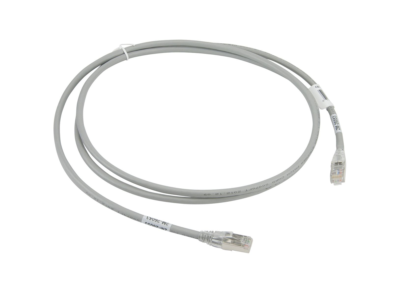 Кабель Supermicro 10G RJ45 CAT6A 2m Gray Cable (CBL-C6A-GY2M) — фото 1