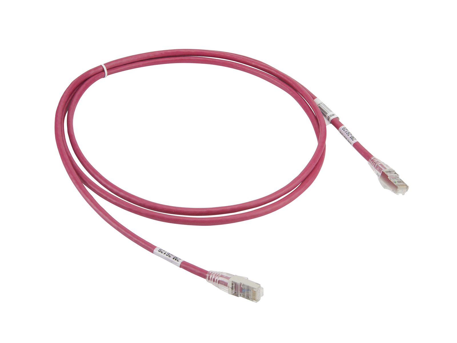 Кабель Supermicro 10G RJ45 CAT6A 2m Red Cable (CBL-C6A-RD2M) — фото 1