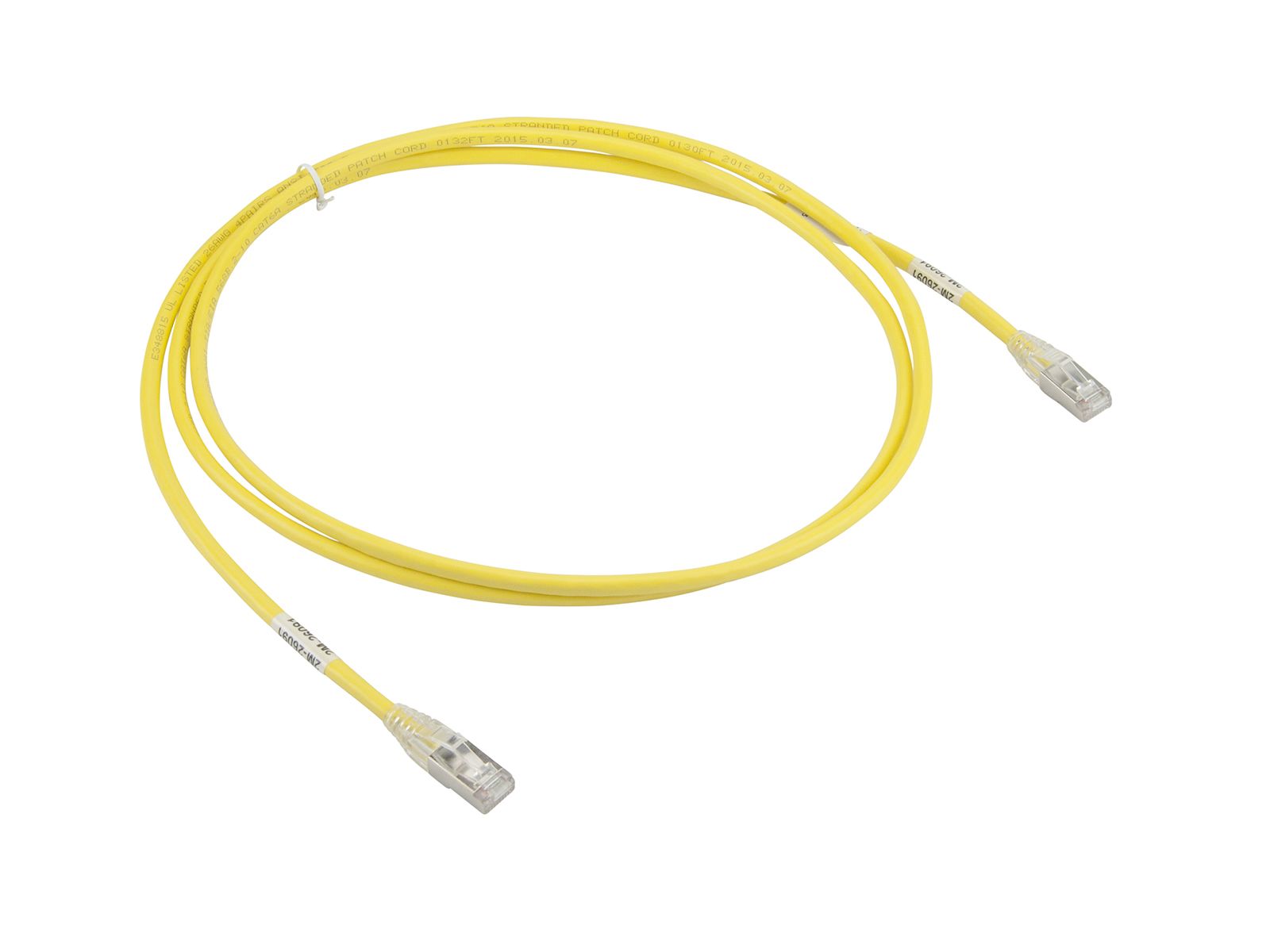 Кабель Supermicro 10G RJ45 CAT6A 2m Yellow Cable (CBL-C6A-YL2M) — фото 1