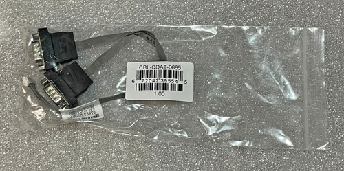 Кабель Supermicro CBL-CDAT-0665 SERIAL, 2x DB9M TO 2X10F/P1.00,INT TO EXT,FLAT, 20CM — фото 1