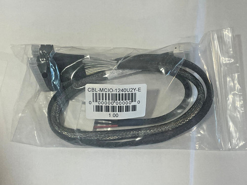 Кабель Supermicro CBL-MCIO-1240U2Y-E 40cm MCIOx8 to 2xU.2+PWR cable — фото 1