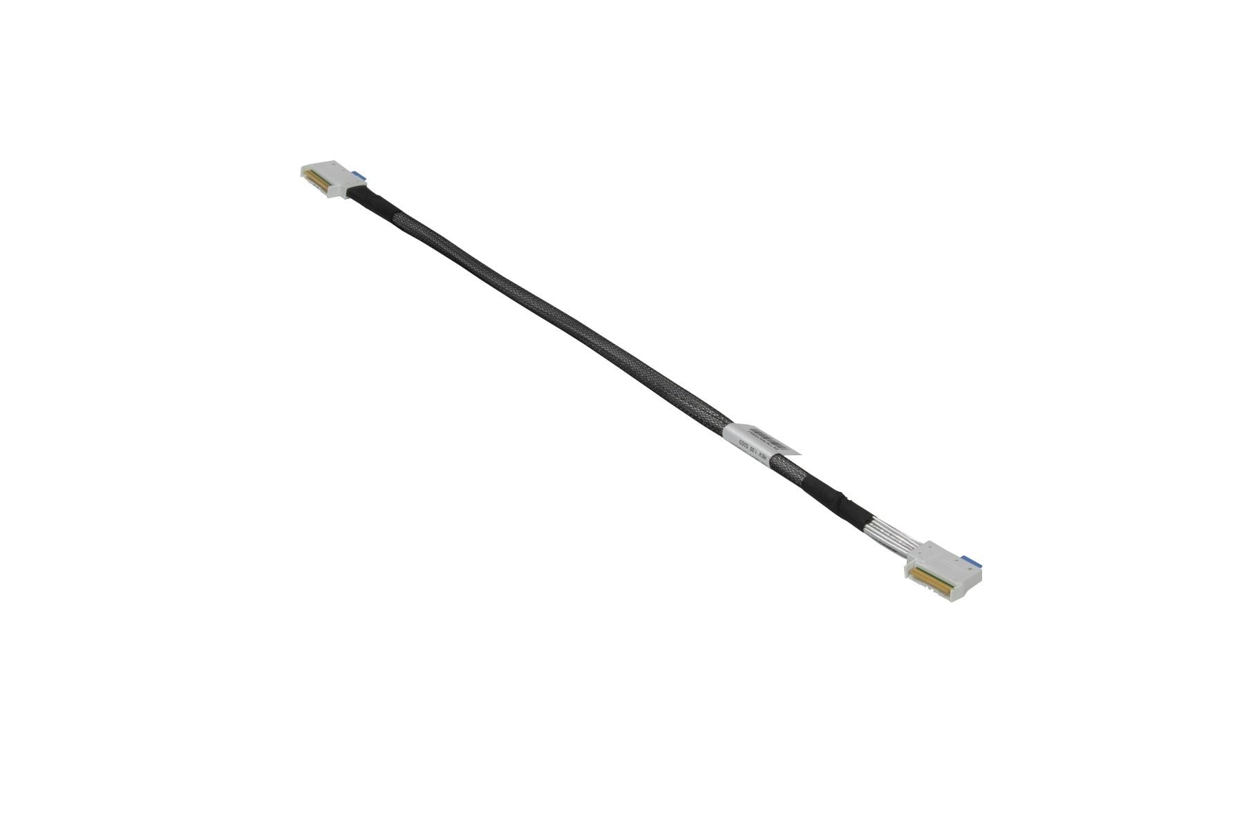 Кабель Supermicro MCIO x8 Right Exit to MCIO x8 Left Exit 42cm Cable (CBL-MCIO-1242M5REL) — фото 1