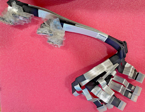 Кабель CBL-MCIO-1278S5FYB1 4 MCIO-124p to 2 SlimSAS X8 Cable KIT, A-D, for MI200 — фото 1