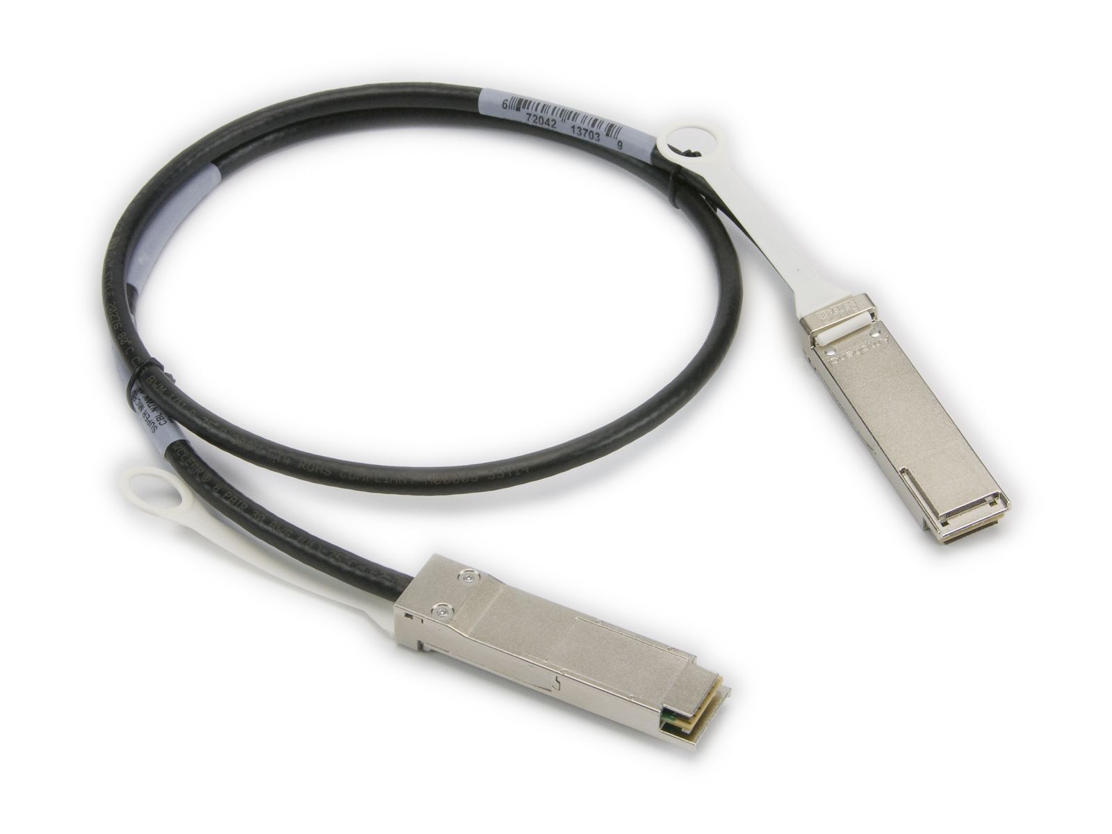 Кабель Supermicro 40G QSFP+ Passive Twinax DAC 1m Copper Cable (CBL-NTWK-0417-01) — фото 1