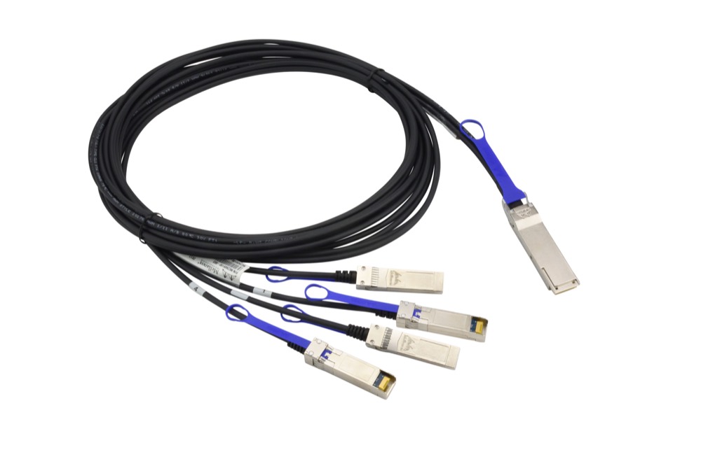 Кабель Supermicro 40G QSFP+ to 4 x 10G SFP+ Passive Copper 3M Cable (CBL-NTWK-0720) — фото 1