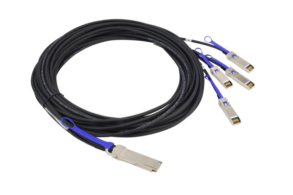 Кабель Supermicro 40G QSFP+ to 4 x 10G SFP+ Passive Copper 5M Cable (CBL-NTWK-0721) — фото 1