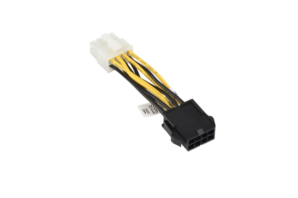 Кабель Supermicro 8-Pin CPU to 8-Pin PCIe 5cm Power Adapter Cable (CBL-PWEX-0663) — фото 1