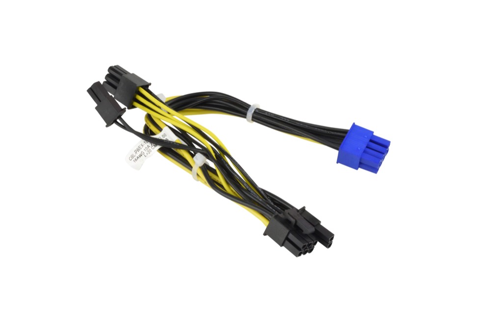 Кабель Supermicro 8-Pin CPU to Two 6+2-Pin PCIe 20cm GPU Cable (CBL-PWEX-1017) — фото 1